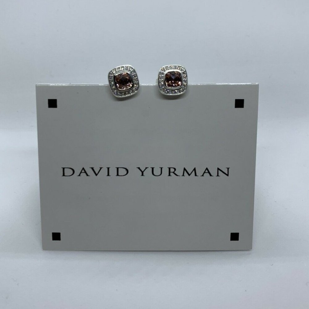 David Yurman Morganite Petite Albion Earrings